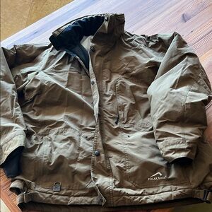 Men's Dark Green Polar Edge Jacket